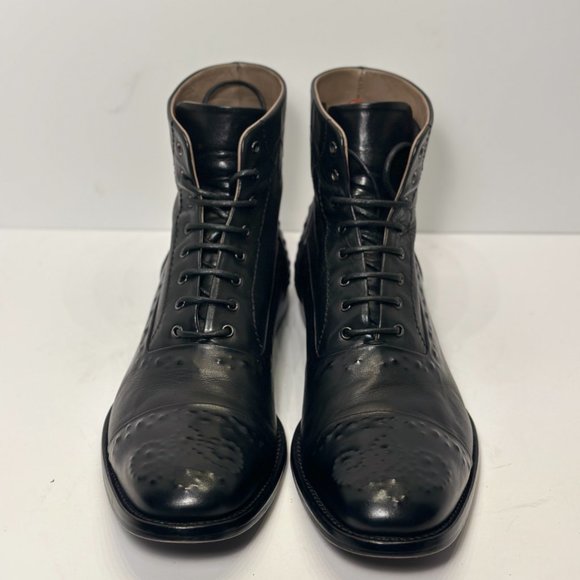 ALEXANDER McQUEEN MEN LACED UP BOOTS main image 5